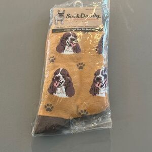 Springier Spaniel Socks NWT